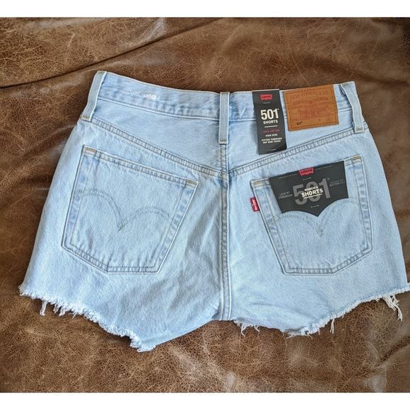 NWT LEVI'S 501 Original Short in Luxor Heat - Picture 7 of 13